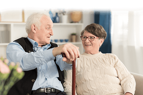Old Couple Together
