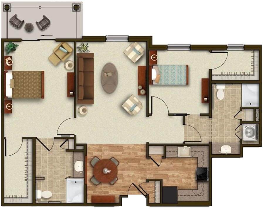 st. john floor plan