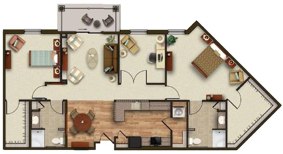 St. martin floor plan