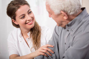 Young lady with Old Man