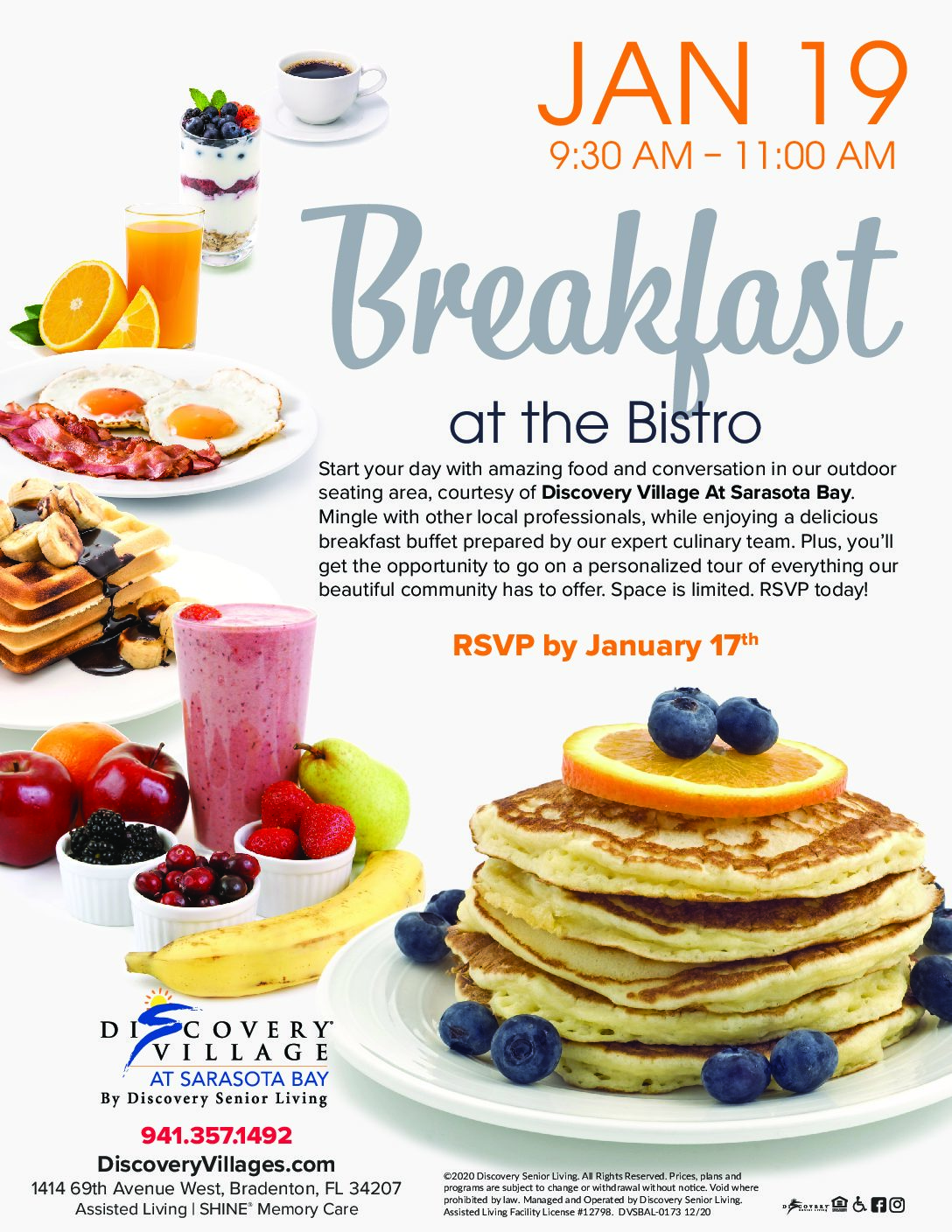 Breakfast At The Bistro Discovery Village
