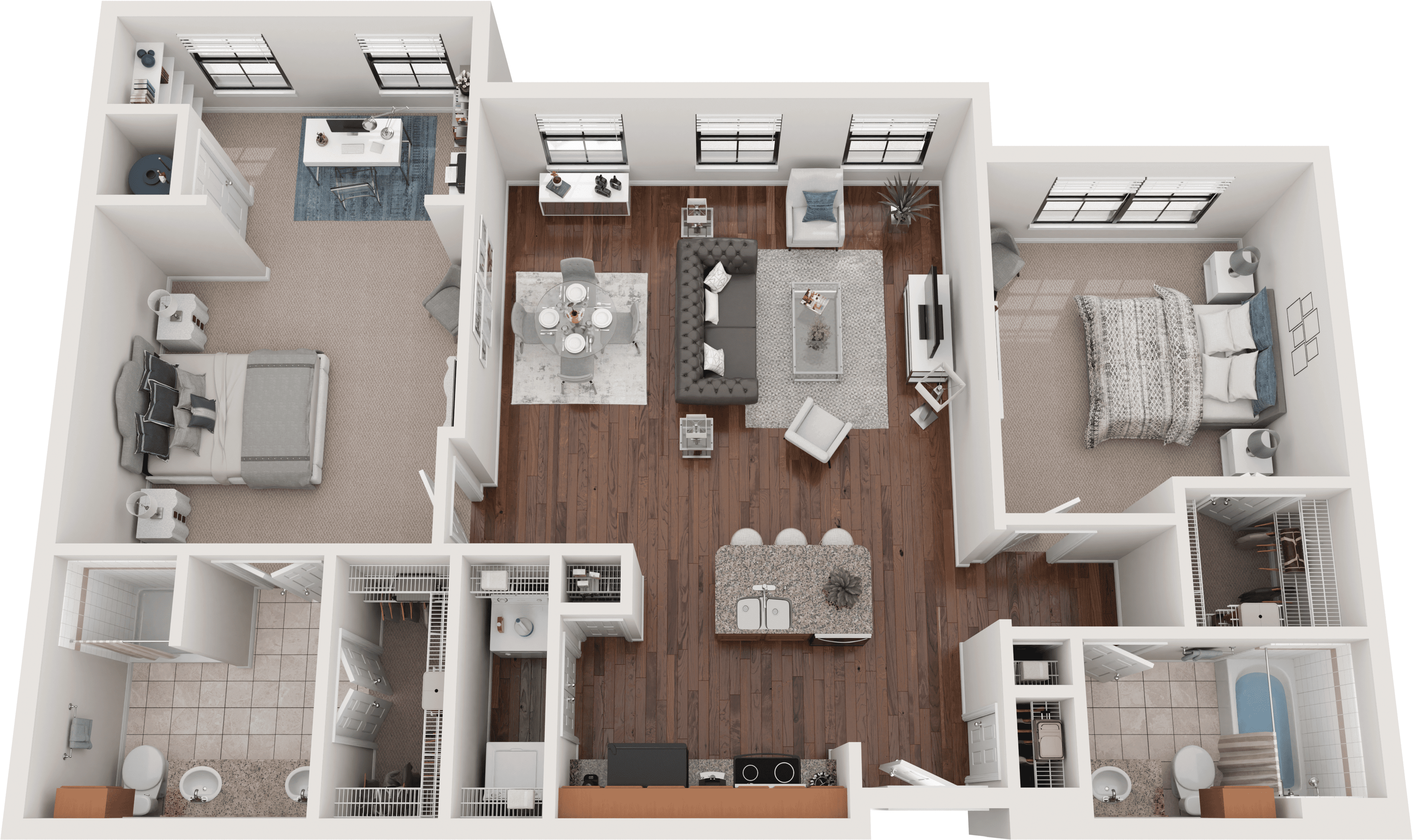 Allen TX Senior Living Floor Plans