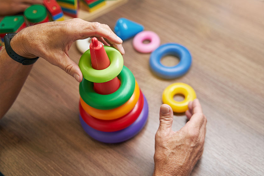 Toys for fidgety sales hands